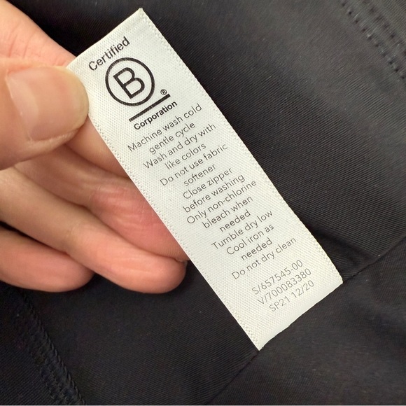 Athleta Ace Tennis Skort 13.5” Shorts Skirt Medium Black - Picture 10 of 11